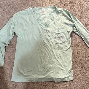 Victoria's Secret PINK Light Green Top